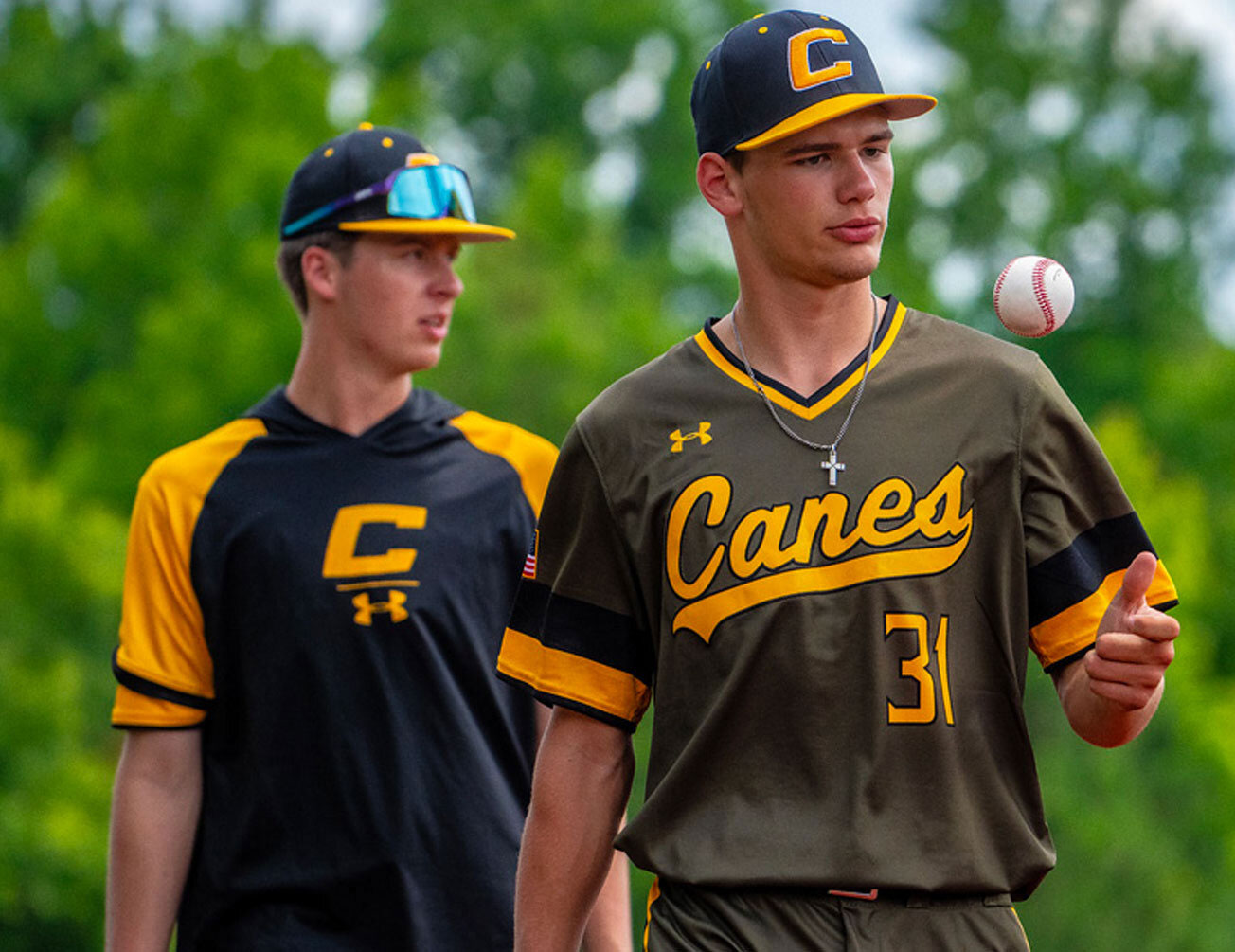 Custom baseball uniforms and team gear