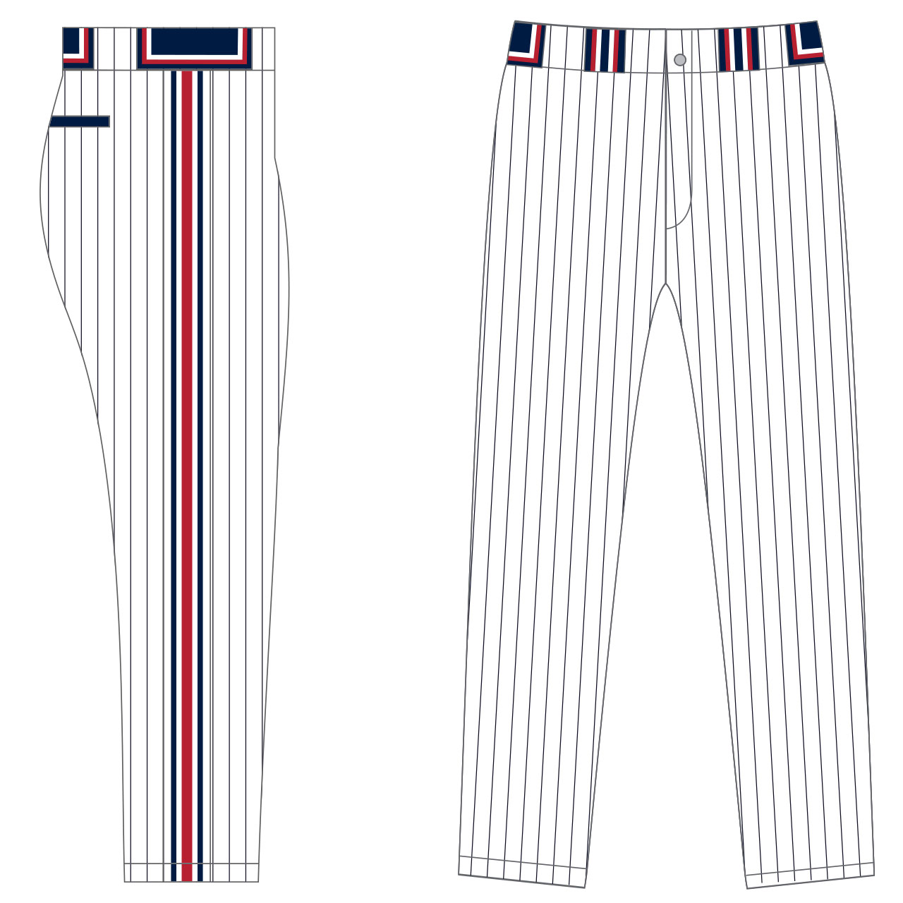 Baseball Pant Design BSBP001