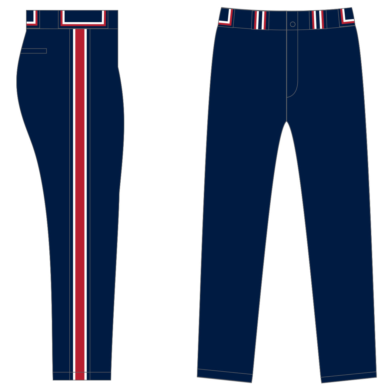 Baseball Pant Design BSBP006