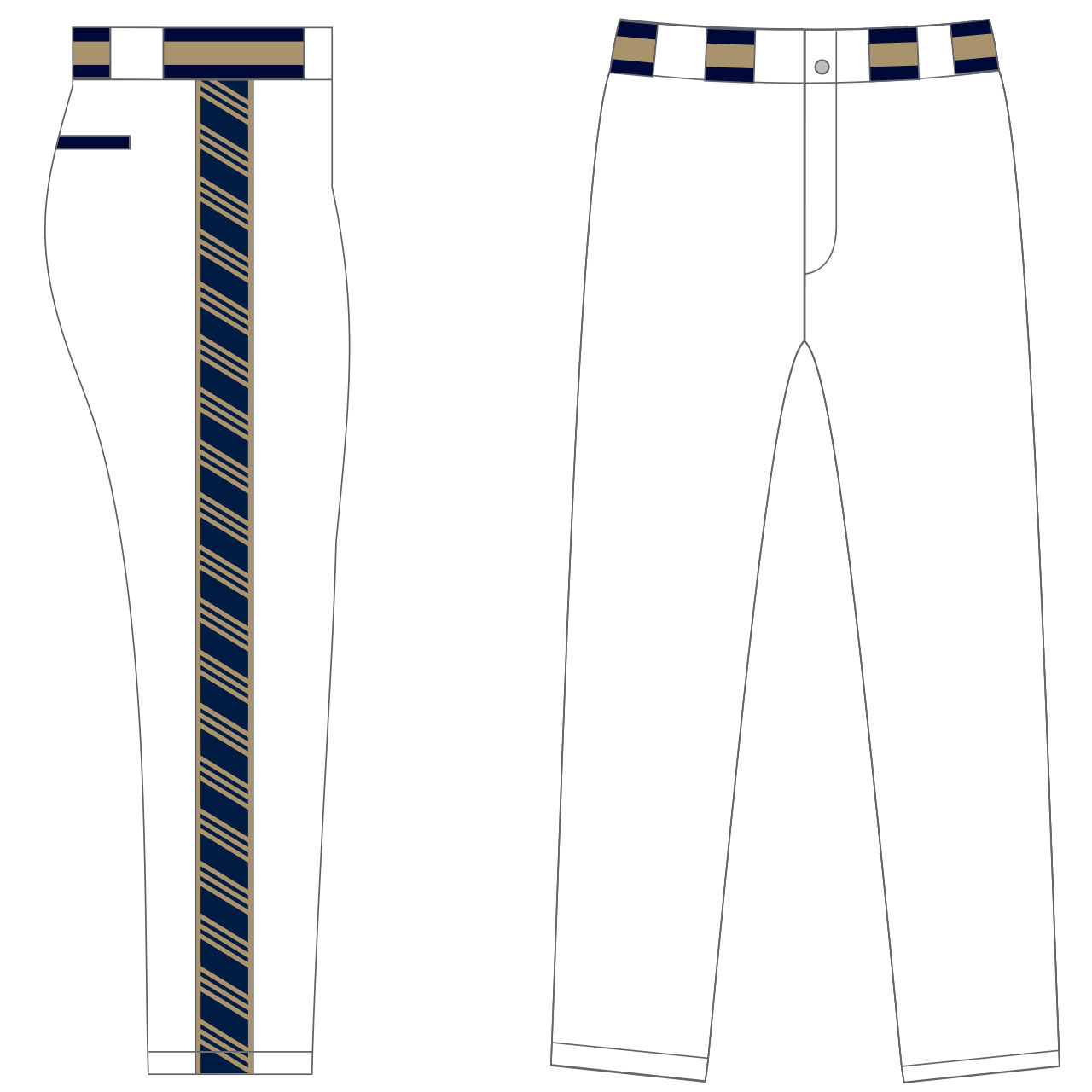 Baseball Pant Design BSBP013