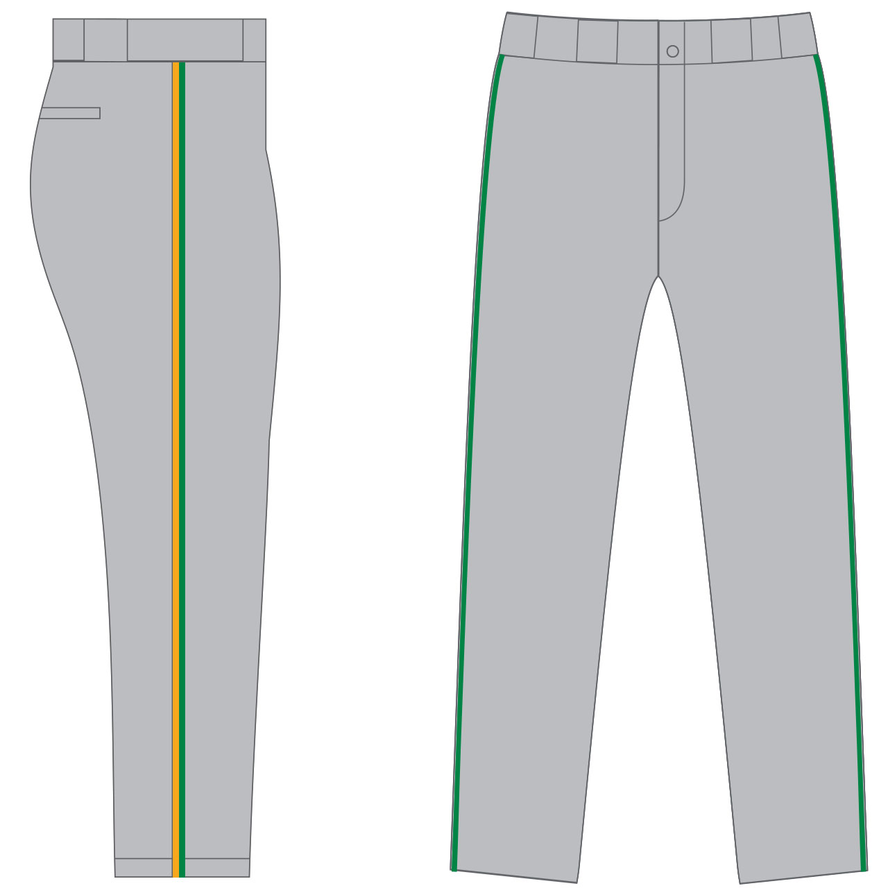 Baseball Pant Design BSBP015