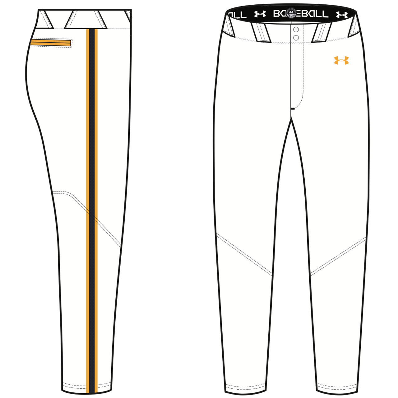 Under Armour Baseball Pant Design Camden 3 Stripe