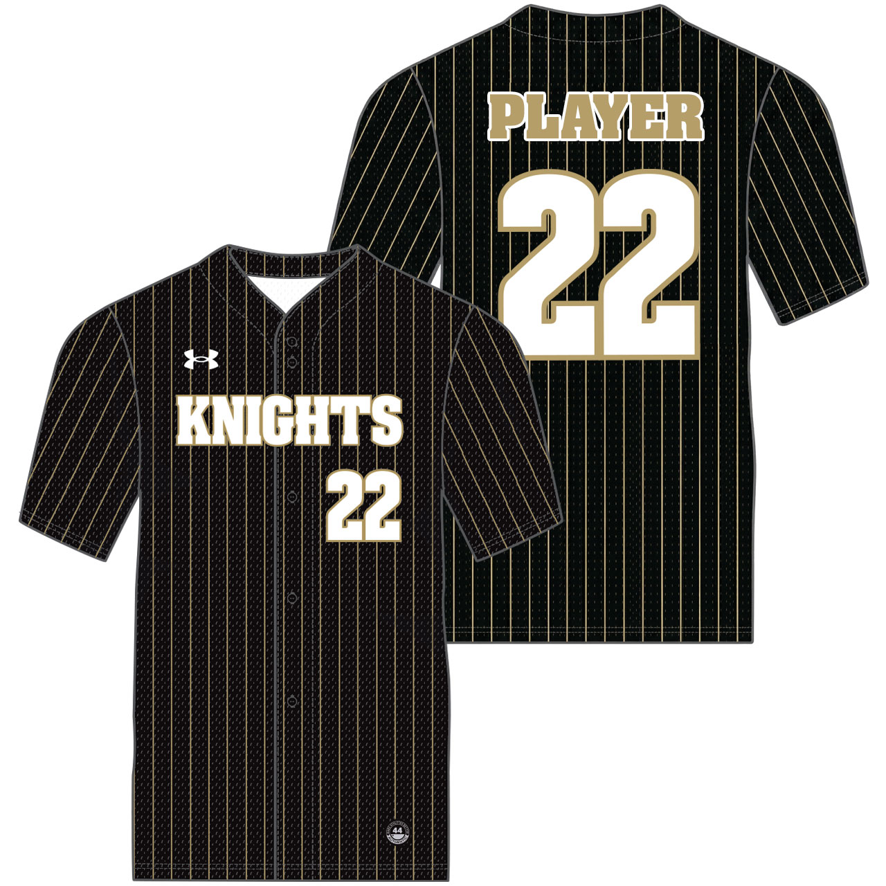 Under Armour Baseball Design Pinstripes