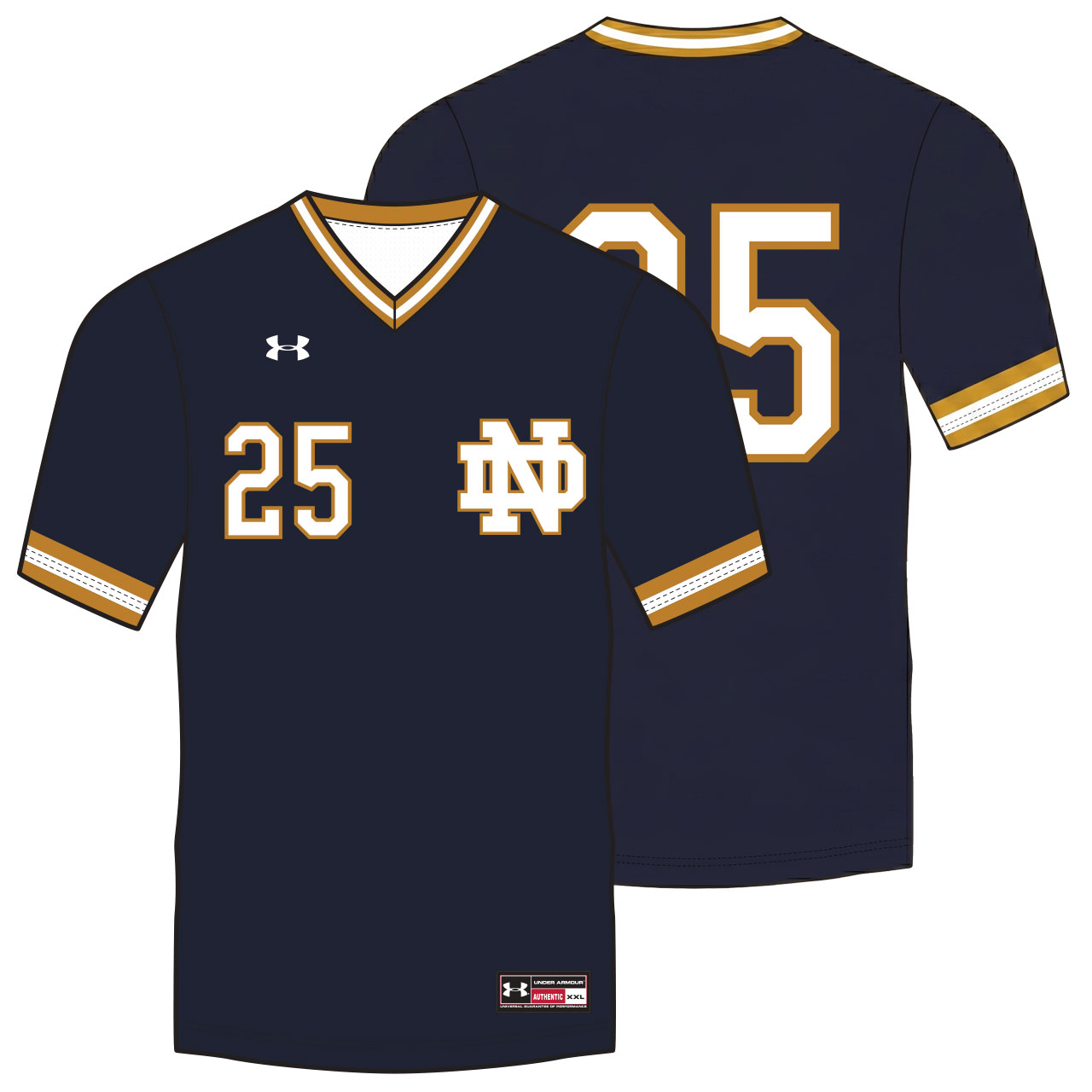 Under Armour V-Neck Baseball Jersey Design Camden