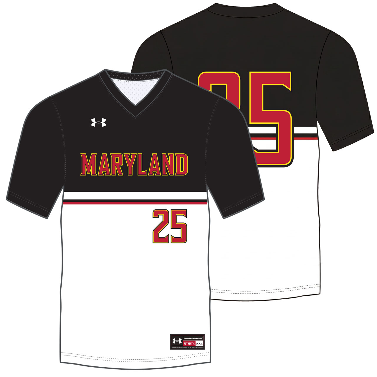 Under Armour V-Neck Baseball Jersey Design Comisky