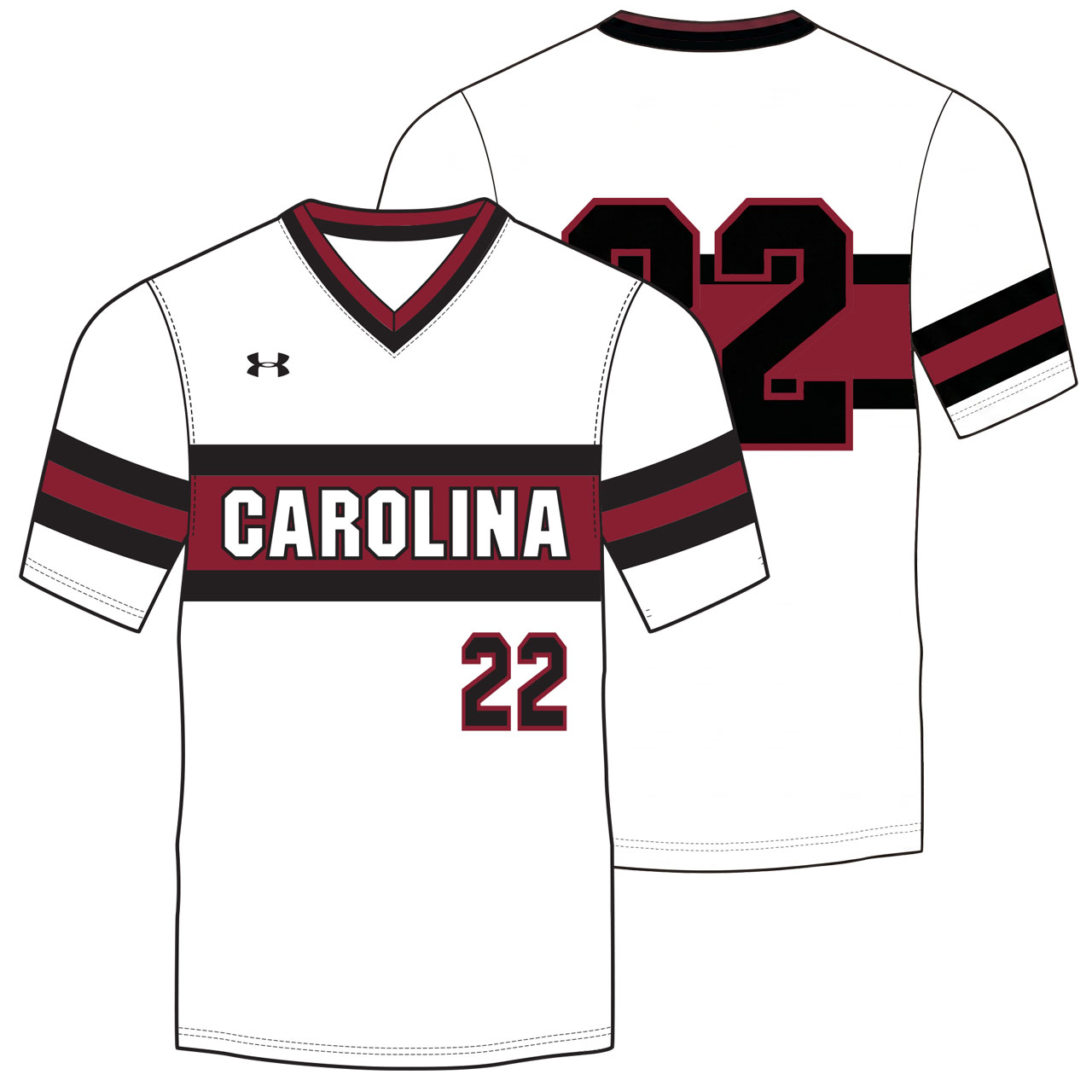 Under Armour V-Neck Baseball Jersey Design Windmill