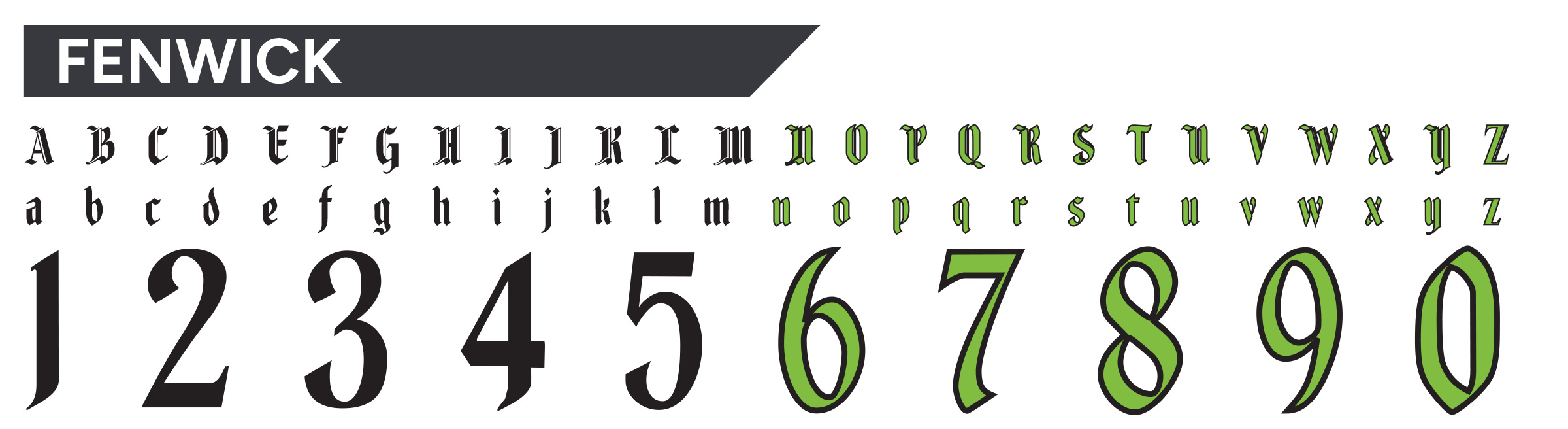 Fenwick Font