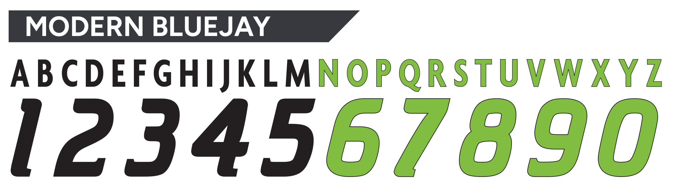 Modern Bluejay Font