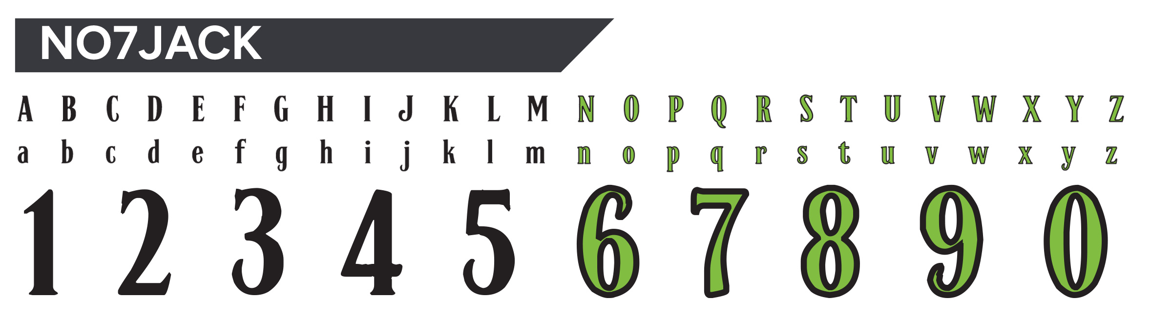 No7jack Font