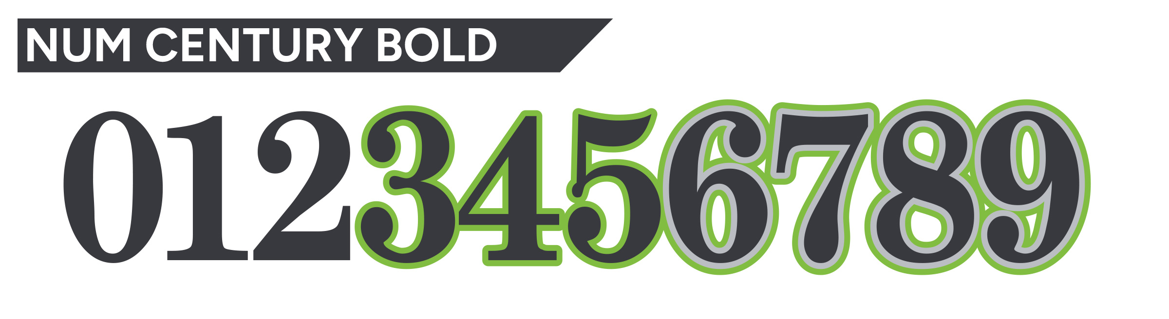 Num Century Bold Font