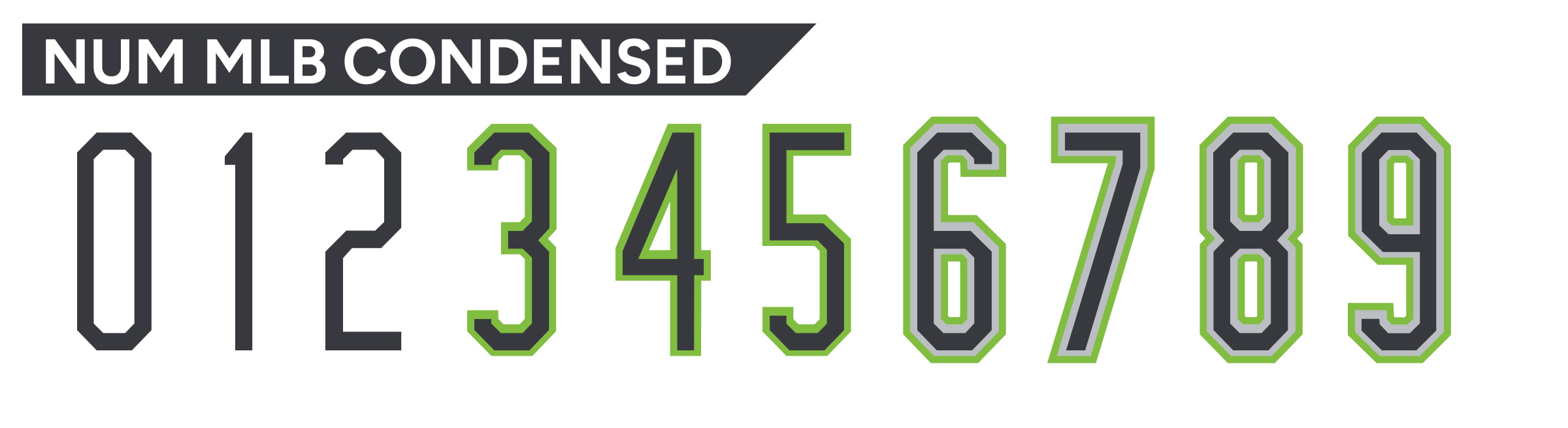 Num MLB Condensed Font