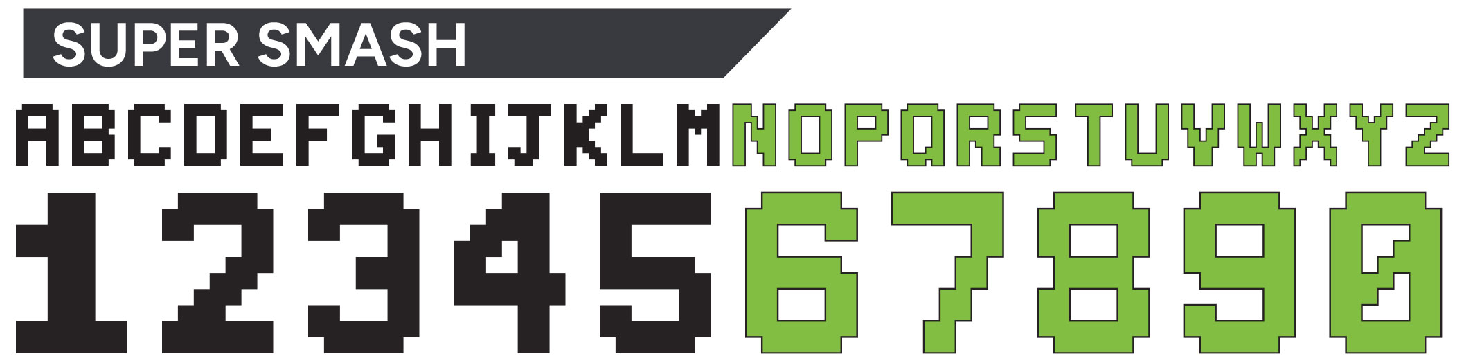 Super Smash Font