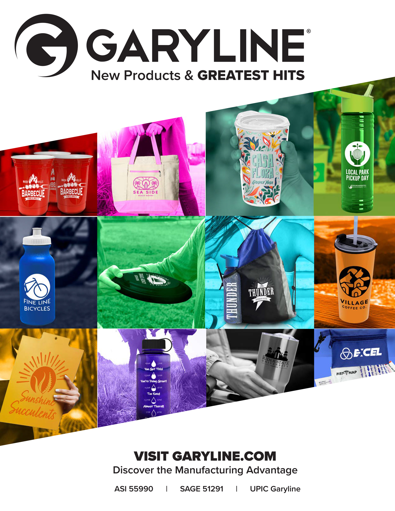 Custom Garyline Promotional Products Catalog