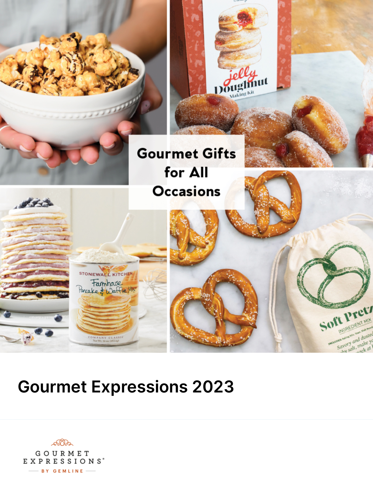Custom Gemline Gourmet Gift Catalog