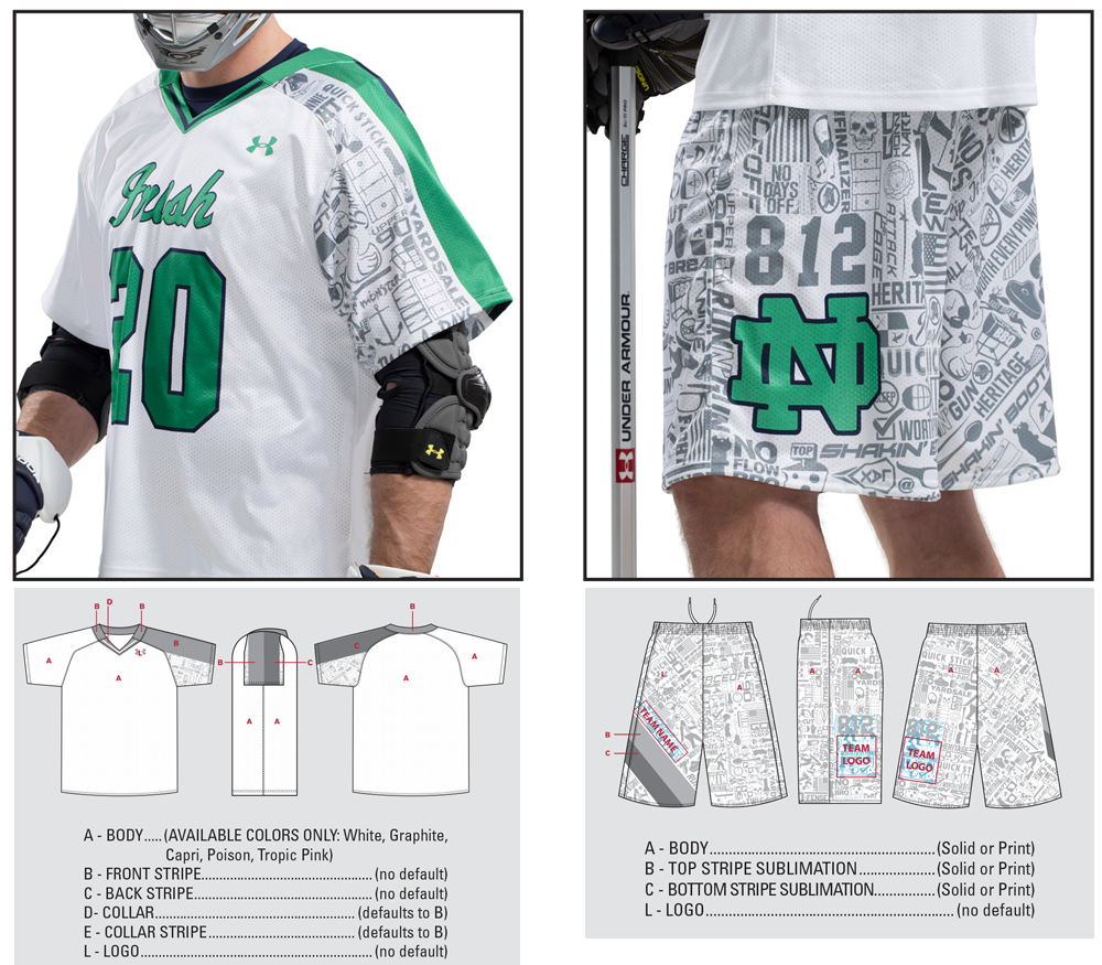 sublimated lacrosse uniforms