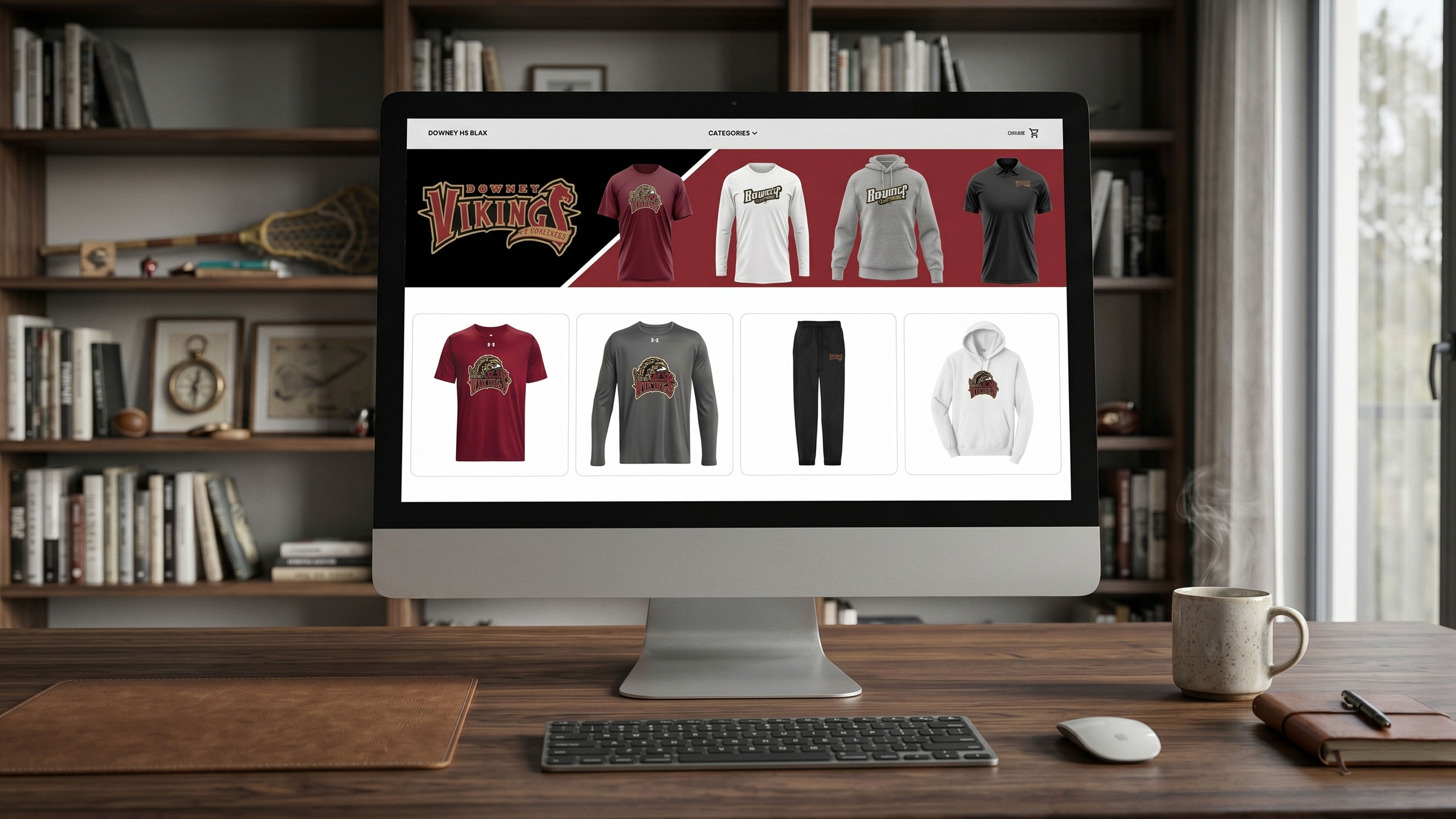 Online spirit wear and team apparel stores for schools, booster clubs, and sports organizations