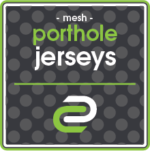 Porthole mesh lacrosse jerseys