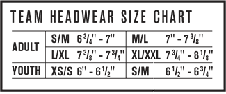 Youth Size Chart For Under Armour