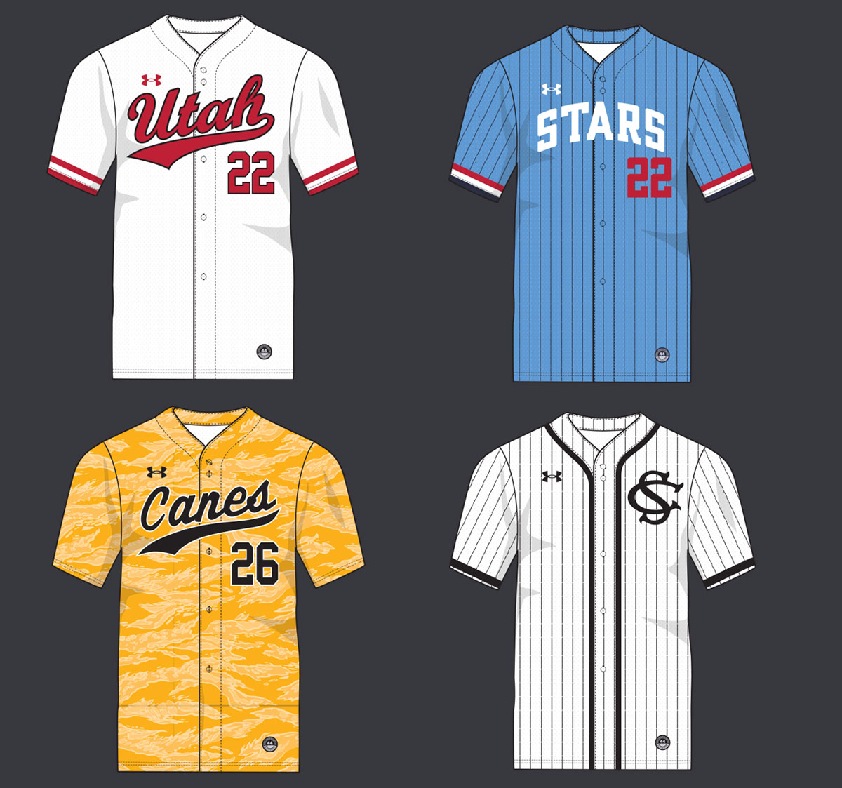 Under Armour Baseball Uniform Design Gallery